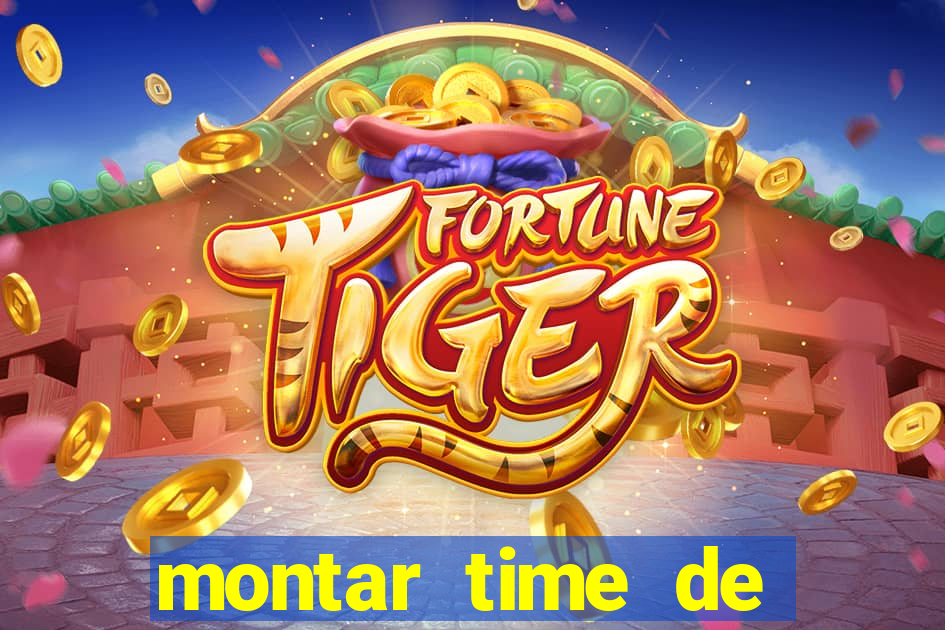 montar time de futebol site